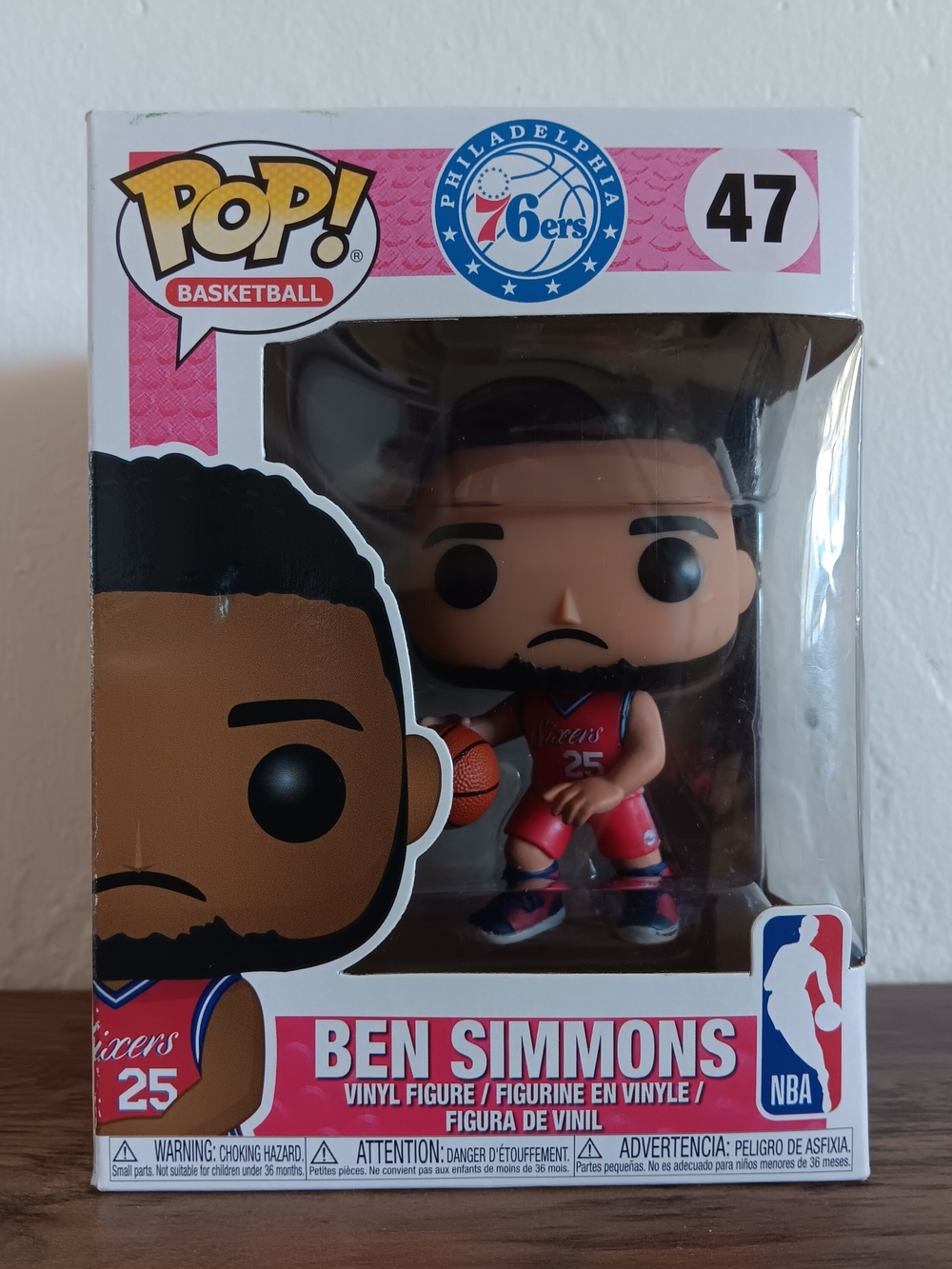 Funko Pop! Ben Simmons Philadelphia 76ers #47